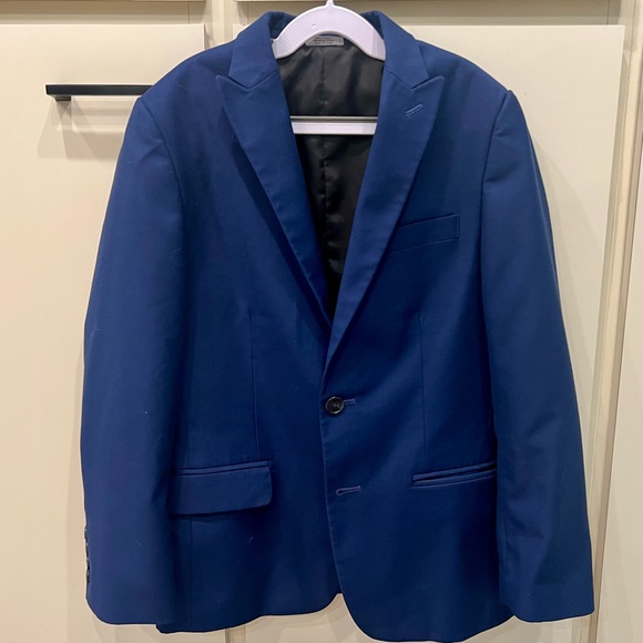 Calvin Klein Big Boys Slim-Fit Infinite Stretch Suit Jacket - Picture 1 of 6